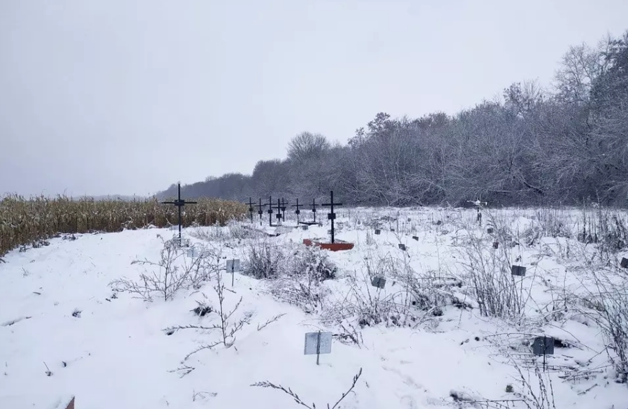 Однакові хрести з номерами в полі кукурудзи: як в Україні ховають бездомних